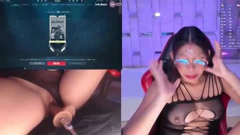Snapshot of lunaaridi chatting on 10.18.25 Luna online show from 10.18.25