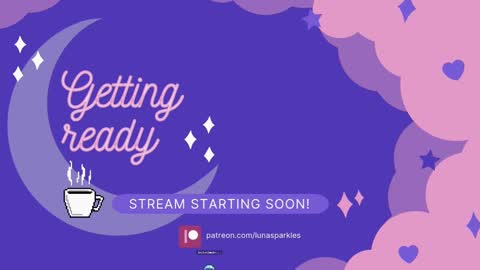 ..LunaSparkles. online show from 10.19.25