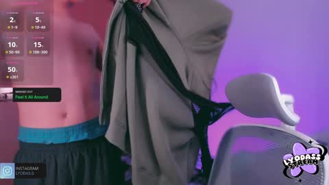 Snapshot of lyodass chatting on 01.24.25 Lyodass online show from 01.24.25