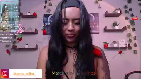 Snapshot of macey_hairy chatting on 02.27.25 Macey Elliot Modelo Independiente online show from 02.27.25