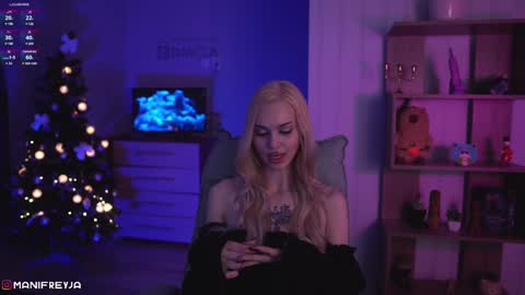 Snapshot of manifreyja chatting on 01.04.25 Amelie online show from 01.04.25