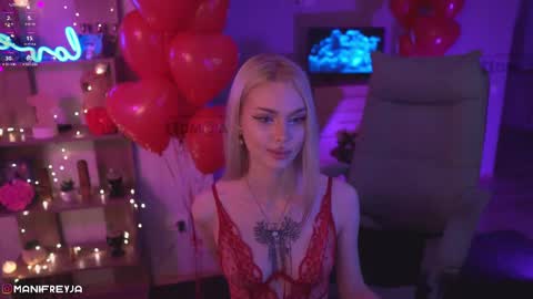 Snapshot of manifreyja chatting on 02.15.25 Amelie online show from 02.15.25