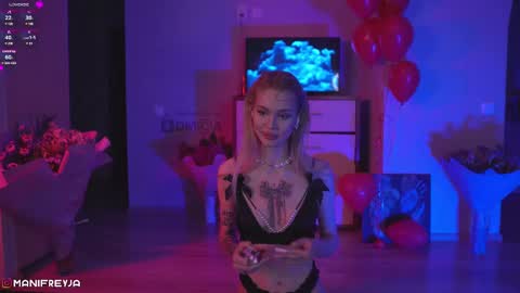 Snapshot of manifreyja chatting on 02.27.25 Amelie online show from 02.27.25