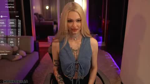 Snapshot of manifreyja chatting on 07.02.26 Amelie online show from 07.02.26