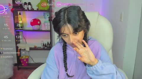 Snapshot of marcelinegh chatting on 12.07.24 Marceline online show from 12.07.24