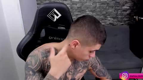 Mathew Independent model online show from 10.18.25