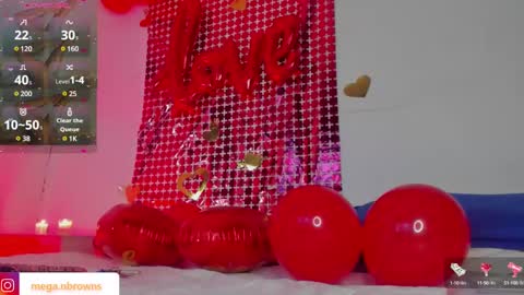 Snapshot of megan_browns1 chatting on 02.13.25 Megan  online show from 02.13.25