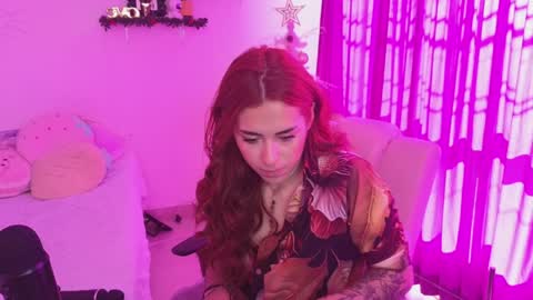 Snapshot of megan_ricci chatting on 12.24.24 Laura online show from 12.24.24