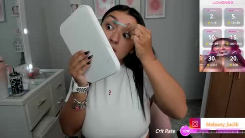 Snapshot of melaany_ chatting on 02.12.25 Melaany online show from 02.12.25