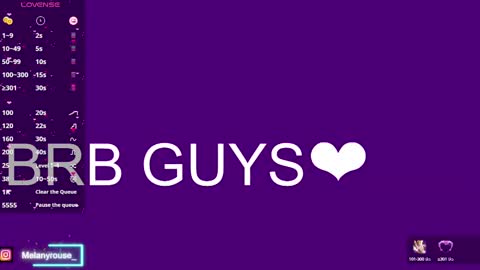 melanyrouse1 online show from 02.18.25