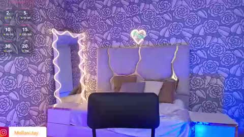 Snapshot of mellani_tay chatting on 03.01.25 Mellani  online show from 03.01.25