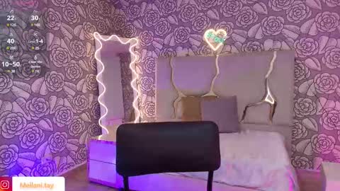 Snapshot of mellani_tay chatting on 03.03.25 Mellani  online show from 03.03.25