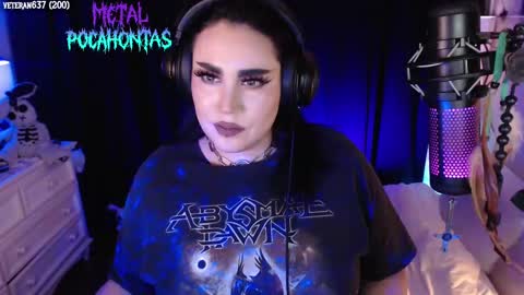 MetalPocahotass online show from 10.20.25