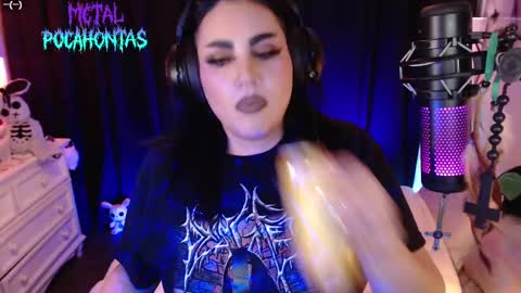MetalPocahotass online show from 10.21.25