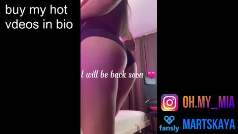 Mia Martskaya online show from 12.10.24