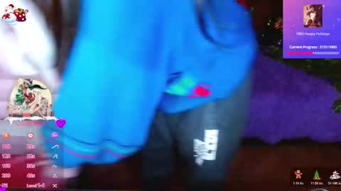 Snapshot of midoriquinn chatting on 12.17.25 Midori 7u7 online show from 12.17.25