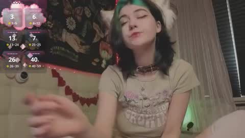 Snapshot of miko_meow chatting on 10.02.25 Miko online show from 10.02.25