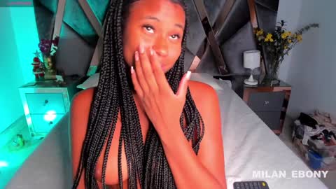 Snapshot of milan_ebony chatting on 01.24.25 Milan  online show from 01.24.25