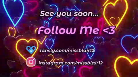Snapshot of missblair12 chatting on 07.05.26 MissBlair online show from 07.05.26
