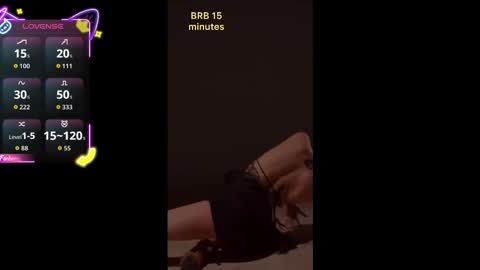 Snapshot of misskristel chatting on 09.11.25 misskristel online show from 09.11.25