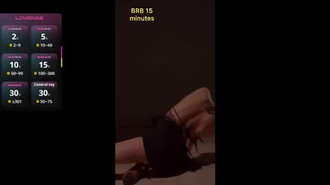 Snapshot of misskristel chatting on 10.15.25 misskristel online show from 10.15.25