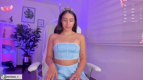 Snapshot of missmontana1 chatting on 02.16.25 Carla online show from 02.16.25