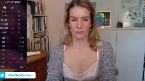 Snapshot of misstheacamille chatting on 01.23.25 MissThea online show from 01.23.25