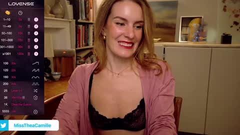 Snapshot of misstheacamille chatting on 02.16.25 MissThea online show from 02.16.25