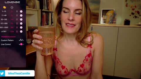 Snapshot of misstheacamille chatting on 02.26.25 MissThea online show from 02.26.25