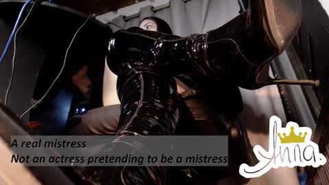 Mistress Anna Alves online show from 12.10.24