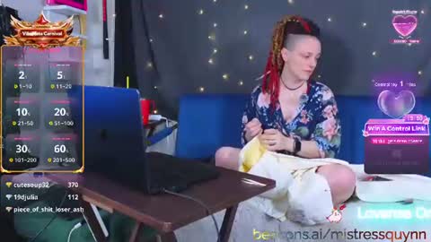 Mistress Quynn online show from 07.09.26
