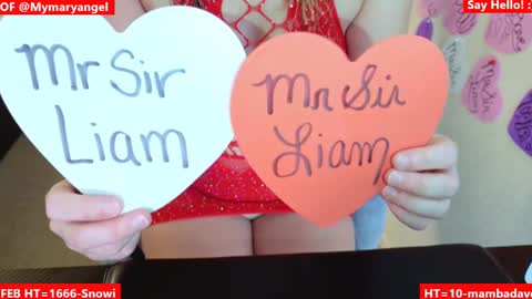 mymaryangel online show from 02.13.25