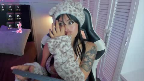 Snapshot of naoko_kirino chatting on 02.16.25 Naoko online show from 02.16.25
