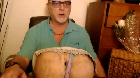 Snapshot of nastydaddyfatcock8 chatting on 02.15.25 Daddy online show from 02.15.25