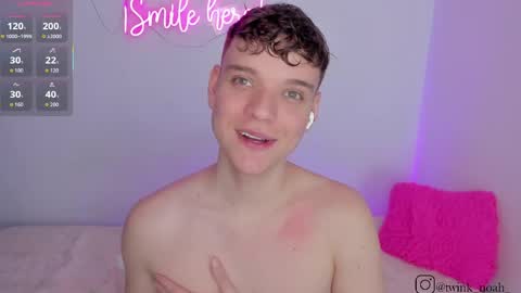 Snapshot of naughty_twink_ chatting on 05.15.26 Noah online show from 05.15.26
