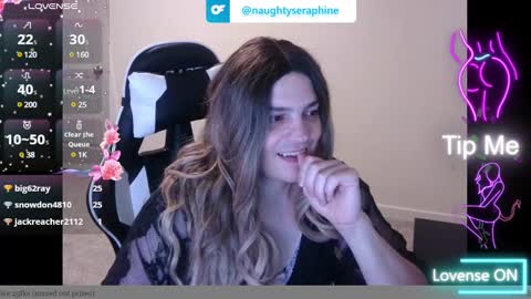 NaughtySeraphine online show from 02.06.25