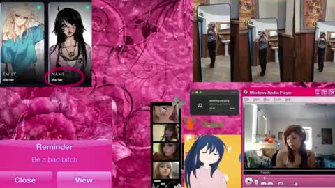 Snapshot of neeveinsocks chatting on 06.25.26 Neeve Sykes online show from 06.25.26