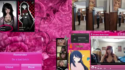 Snapshot of neeveinsocks chatting on 06.27.26 Neeve Sykes online show from 06.27.26