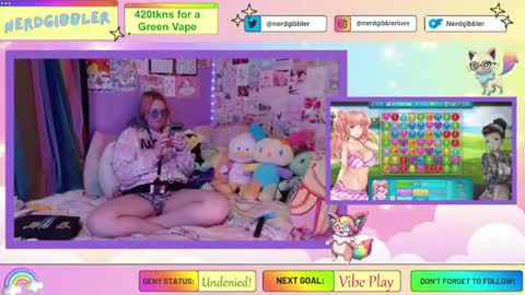 Snapshot of nerdgibbler chatting on 07.05.26 NerdGibbler online show from 07.05.26