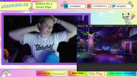 Snapshot of nerdgibbler chatting on 07.10.26 NerdGibbler online show from 07.10.26