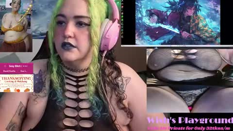 Wishs Playground online show from 11.25.25