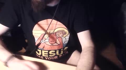 Snapshot of nickthebarbarian chatting on 11.12.25 Thomas Jefferson online show from 11.12.25