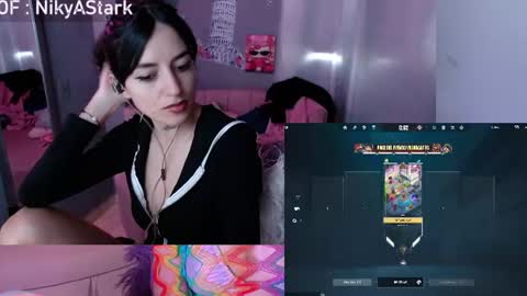 Snapshot of nikyastark chatting on 07.08.26 Niky A Stark online show from 07.08.26