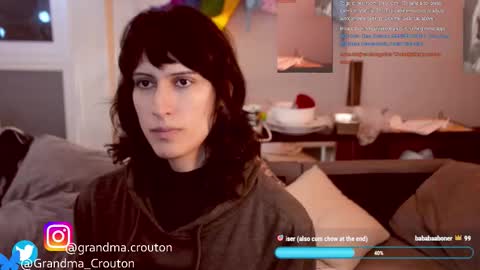 Snapshot of noreallyilikepeanuts chatting on 11.23.25 Ariane online show from 11.23.25