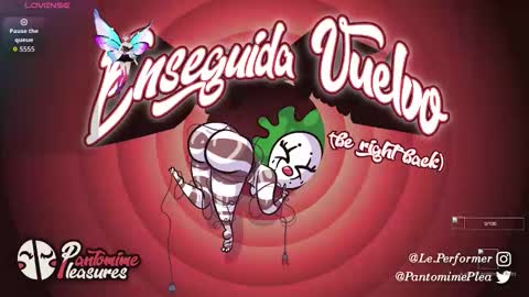 Snapshot of nyxpantomime chatting on 11.17.25 NyXxPantomime online show from 11.17.25