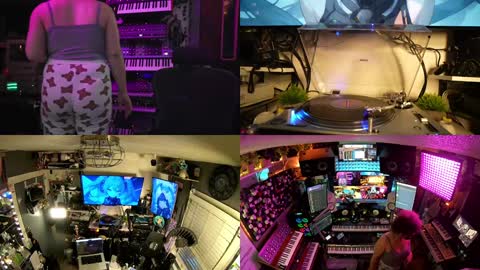 Snapshot of nyxraven chatting on 12.29.24 NyxRaven online show from 12.29.24