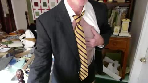 Snapshot of officebriefsmayhem chatting on 10.05.25 Office Briefs Mayhem online show from 10.05.25