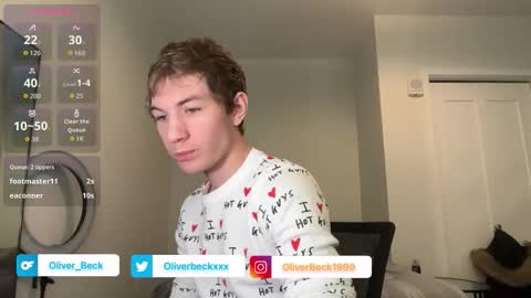 Oliver Beck online show from 01.10.26