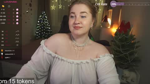 Snapshot of ollydoll chatting on 12.26.24 OllyDoll online show from 12.26.24