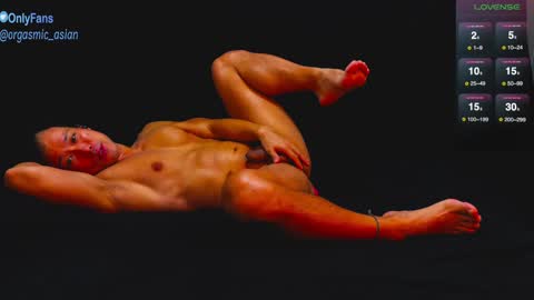 Orgasmic Asian online show from 01.24.25